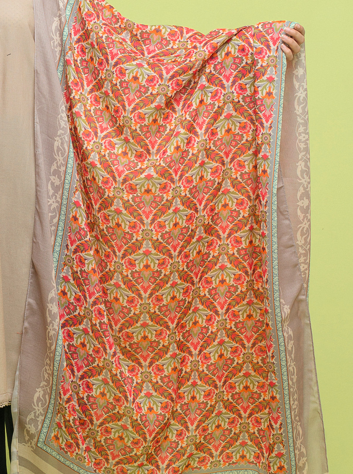 Beechtree - Printed Shirt With Shawl