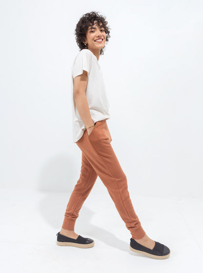 Beechtree - Brown Terry Jogger Pants