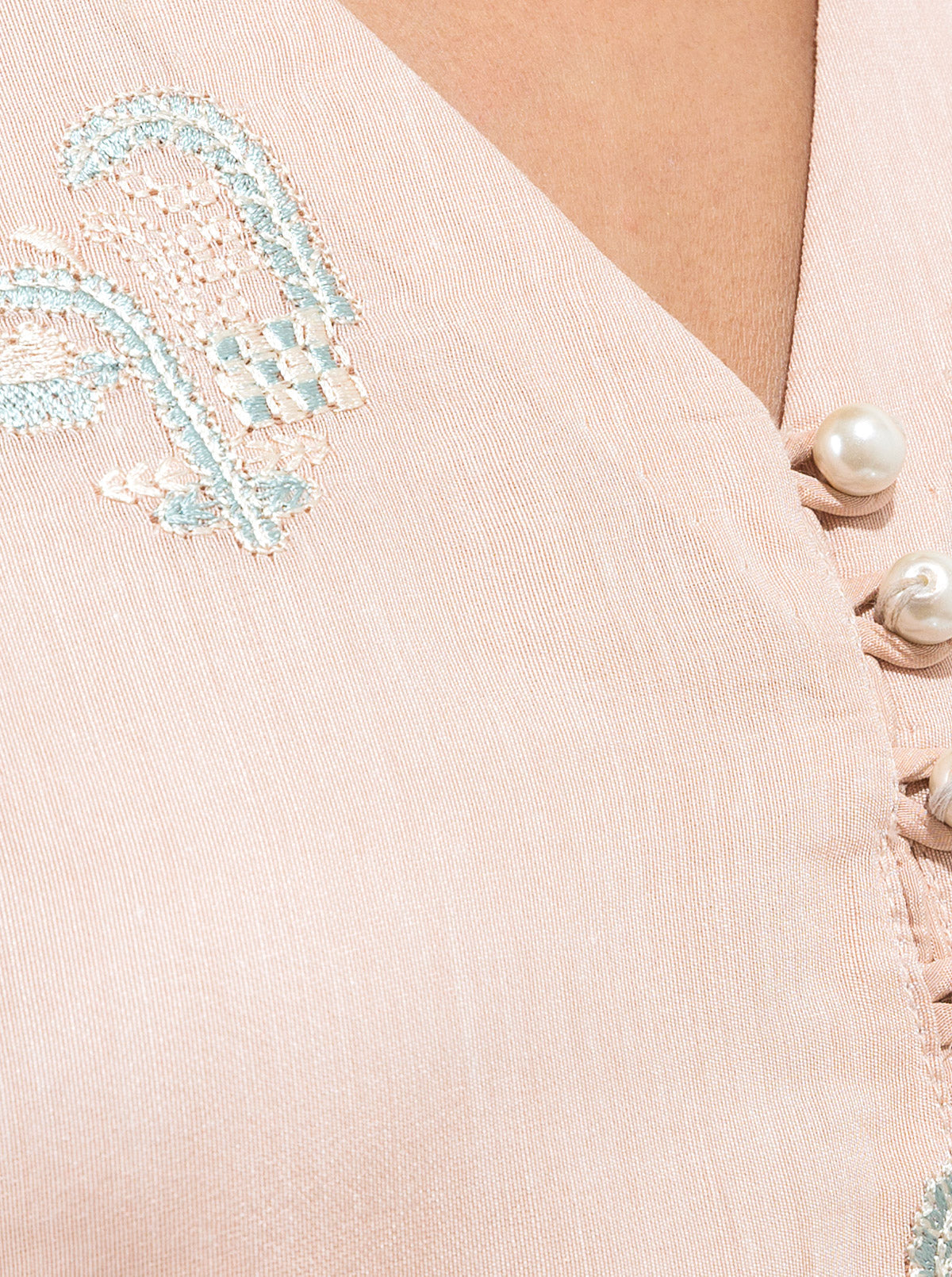 Beechtree - EMBROIDERED PAPER COTTON SHIRT (LUXURY PRET)