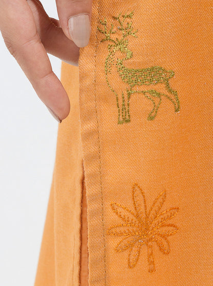 Beechtree - Embroidered Shirt With Pant