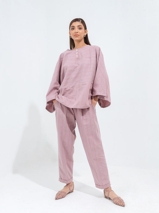 Beechtree - Pink Kimono Co-Ord Set