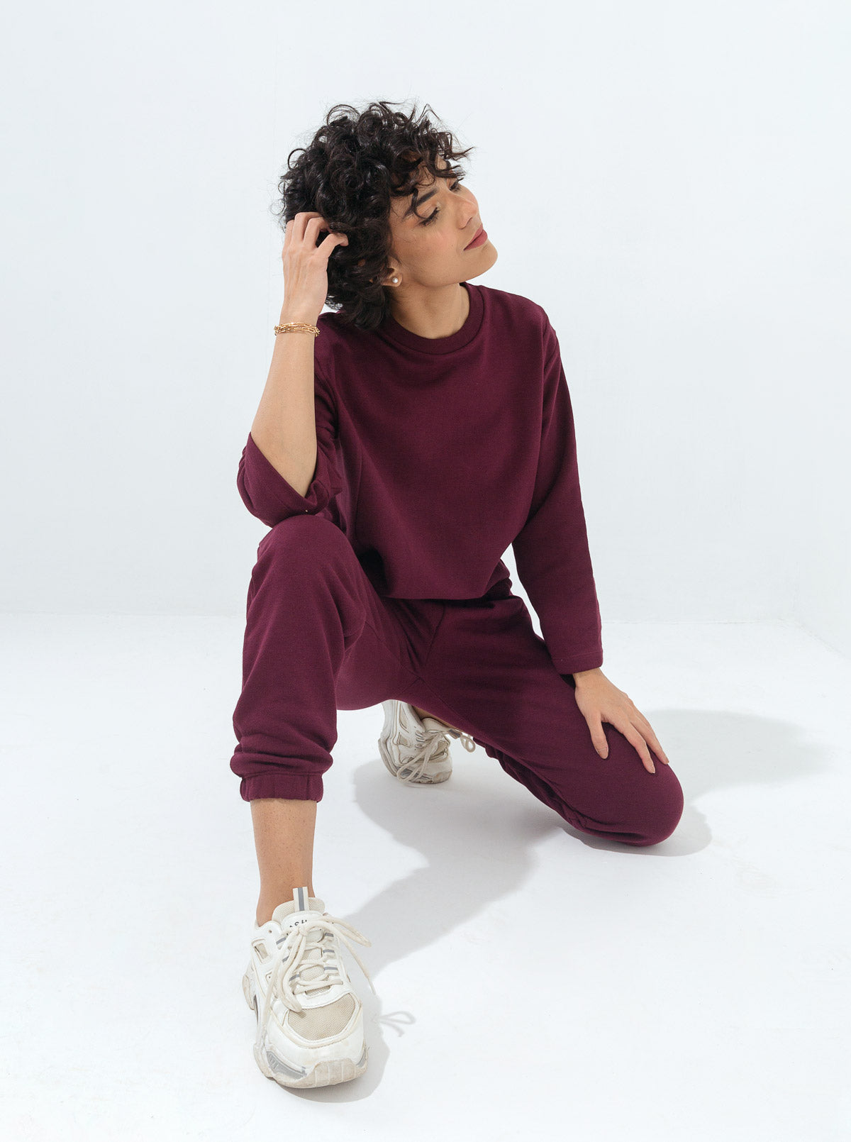 Beechtree - Burgundy Terry Tracksuit