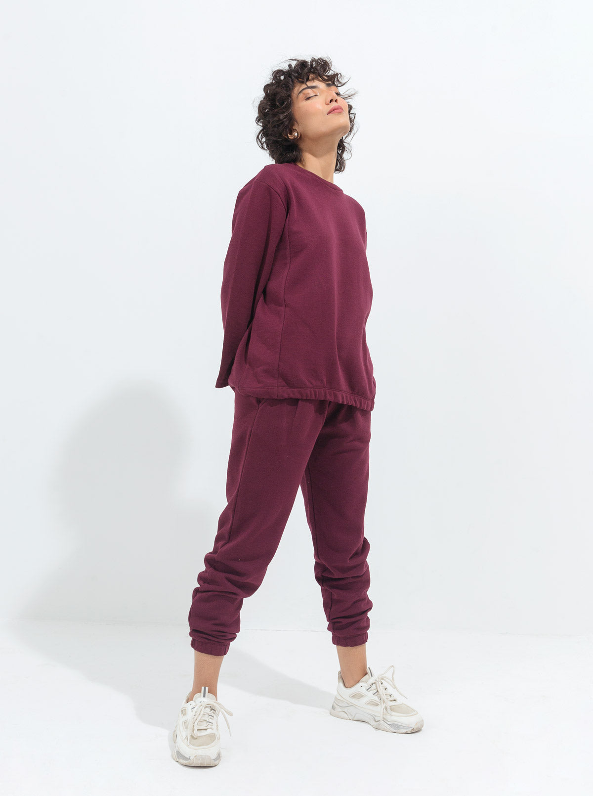 Beechtree - Burgundy Terry Tracksuit