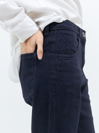 Beechtree - Blue Slim Bootcut Jeans