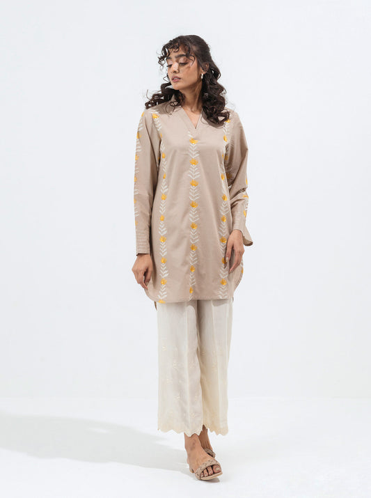 Beechtree - EMBROIDERED CAMBRIC SHIRT (PRET)