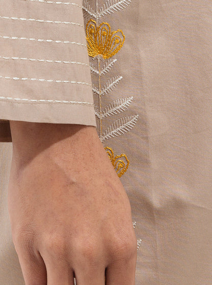 Beechtree - EMBROIDERED CAMBRIC SHIRT (PRET)