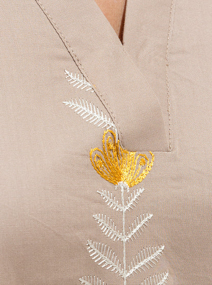 Beechtree - EMBROIDERED CAMBRIC SHIRT (PRET)