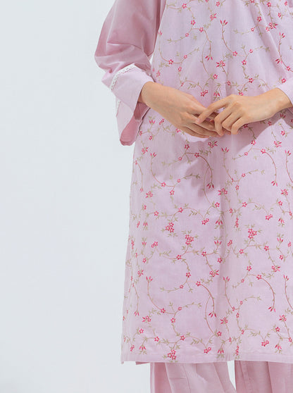 Beechtree - Embroidered Shirt With Shalwar