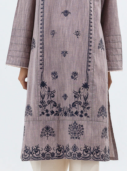 Beechtree - EMBROIDERED CHAMBRAY SHIRT (PRET)