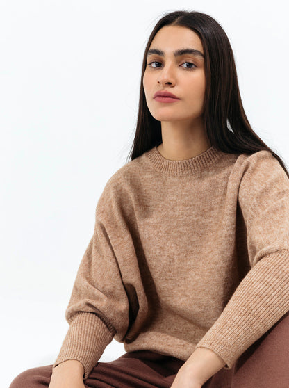 Beechtree - Beige Dolman Sleeve Pullover
