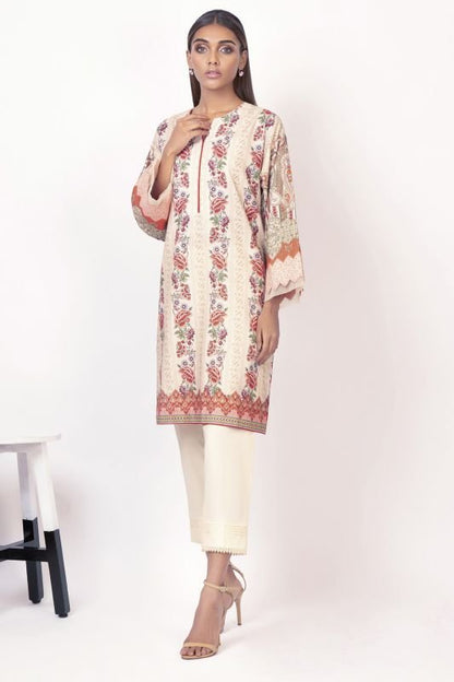 Printed Jacquard Kurti