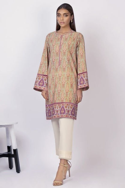 Printed Dobby Kurti