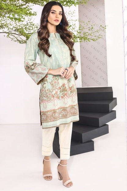 Printed Dobby Kurti