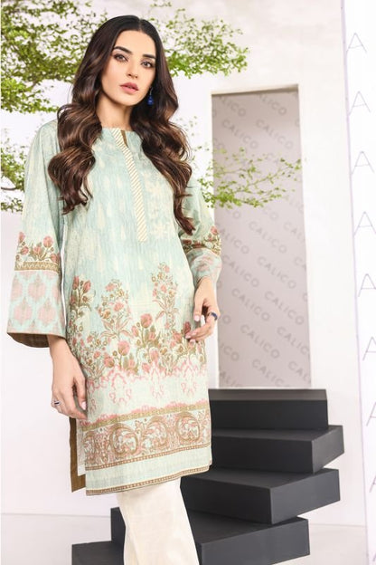 Printed Dobby Kurti