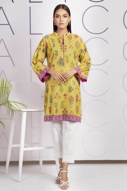 Printed Dobby Kurti