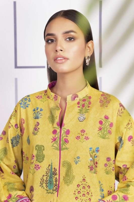 Printed Dobby Kurti