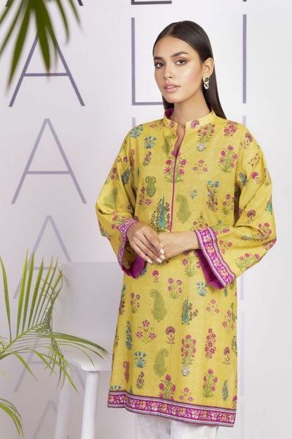 Printed Dobby Kurti