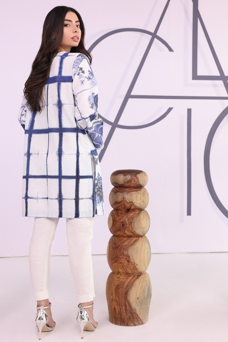 Alkaram - Printed Khaddar Kurti