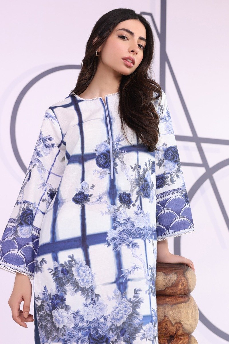 Alkaram - Printed Khaddar Kurti