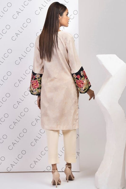 Dyed Dobby Kurti
