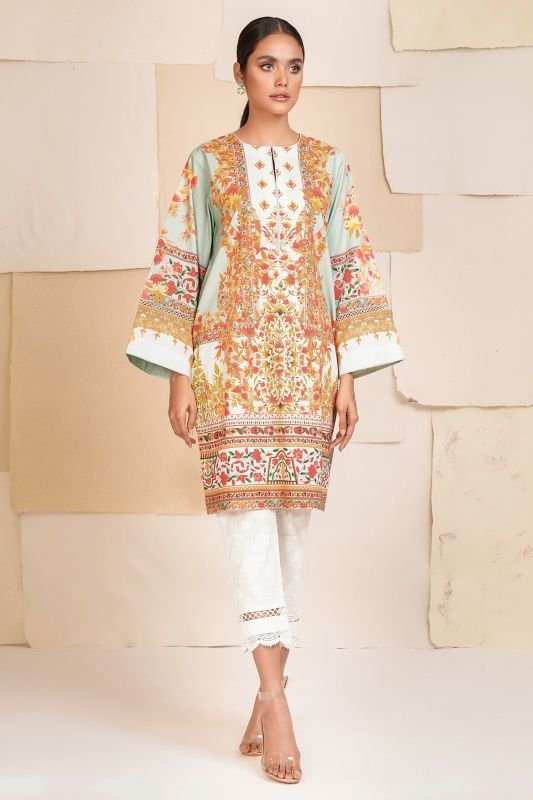 Printed Cambric Kurti