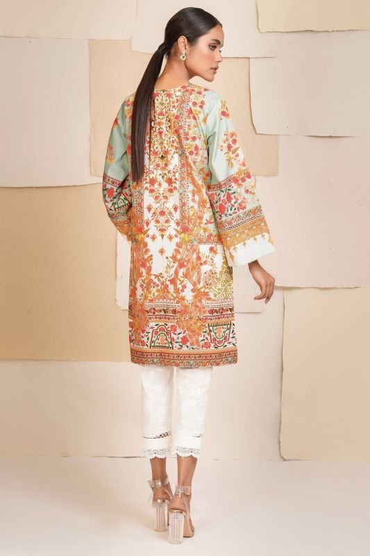 Printed Cambric Kurti