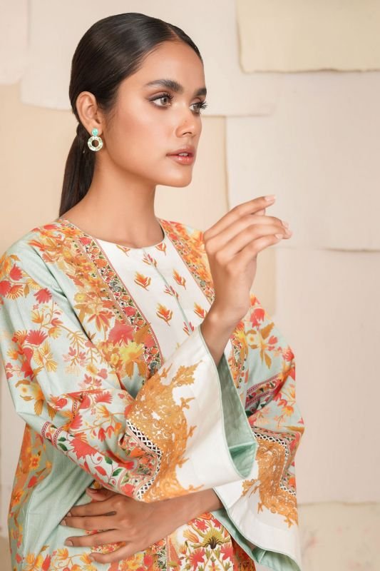 Printed Cambric Kurti