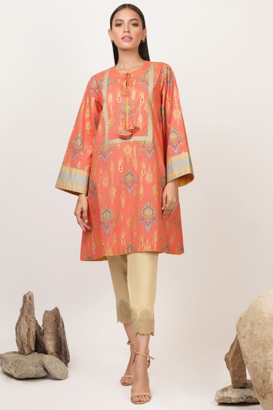 Printed Cambric Kurti