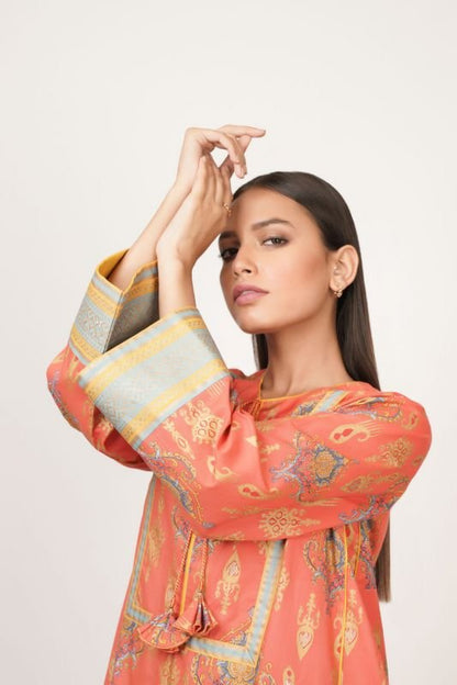Printed Cambric Kurti