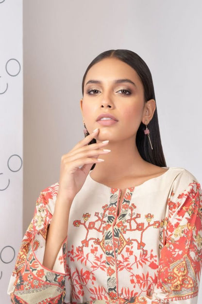 Printed Cambric Kurti