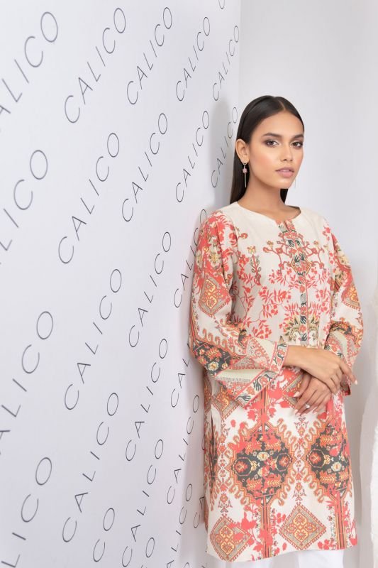 Printed Cambric Kurti