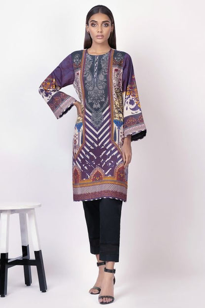 Printed Dobby Kurti