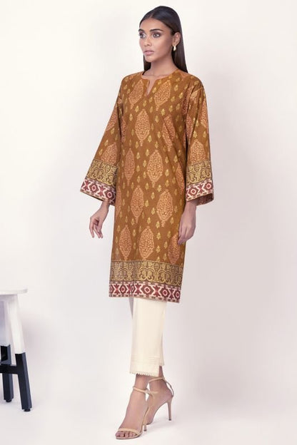 Printed Jacquard Kurti