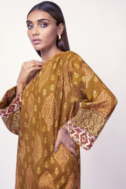 Printed Jacquard Kurti