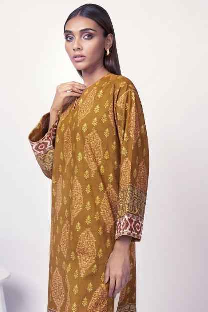 Printed Jacquard Kurti