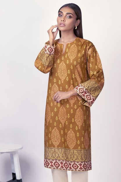 Printed Jacquard Kurti