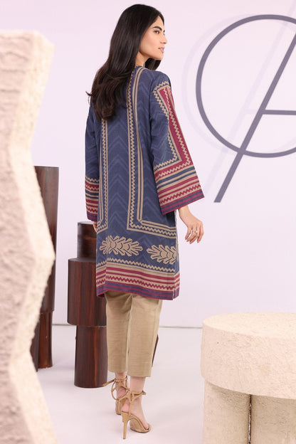 Alkaram - Dyed Embroidered Khaddar Kurti