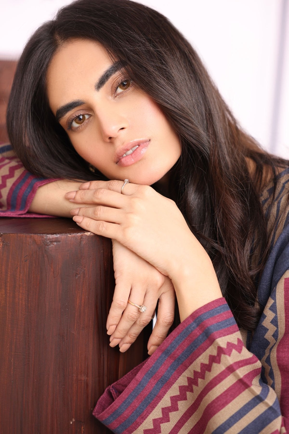 Alkaram - Dyed Embroidered Khaddar Kurti