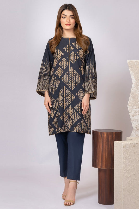 Printed Khaddar Kurti