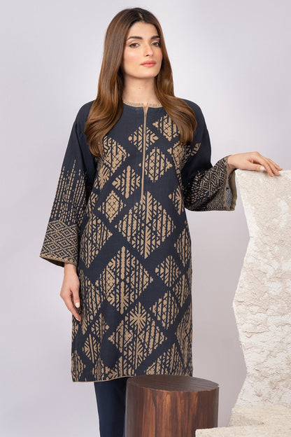 Alkaram - Printed Khaddar Kurti