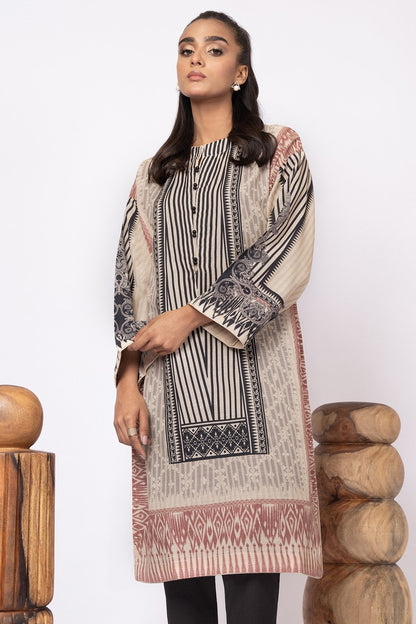 Alkaram - Printed Khaddar Kurti