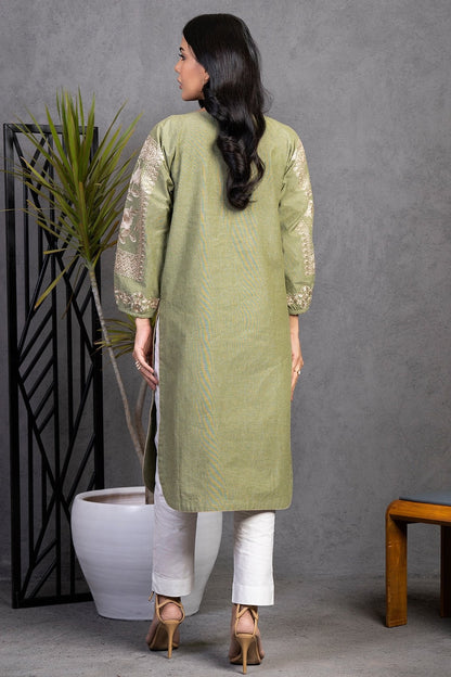 Alkaram - Yarn Dyed Embroidered Kurti