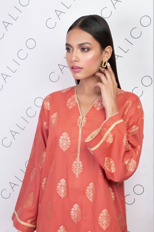 2 Pc Jacquard Suit