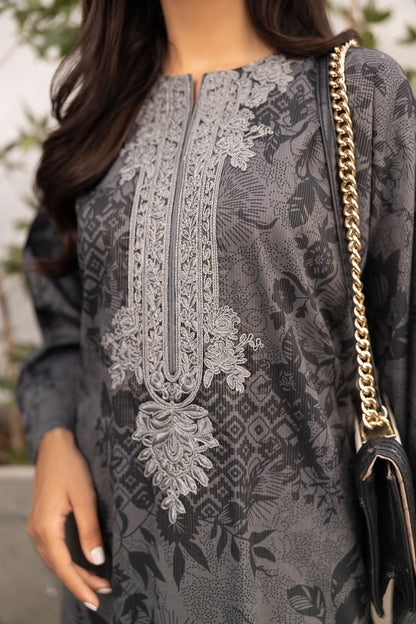 Alkaram - 2 Pc Embroidered Zari Outfit