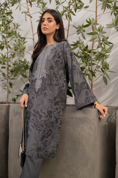 Alkaram - 2 Pc Embroidered Zari Outfit