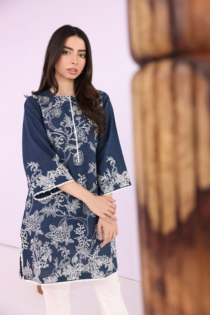 Alkaram - 2 Pc Khaddar Embroidered Suit