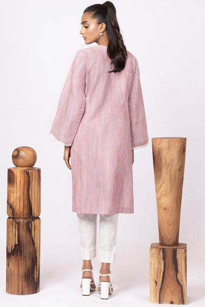 Alkaram - Embroidered Yarn Dyed Kurti