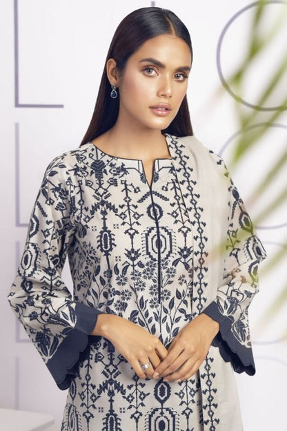 2 Pc Printed Viscose Suit