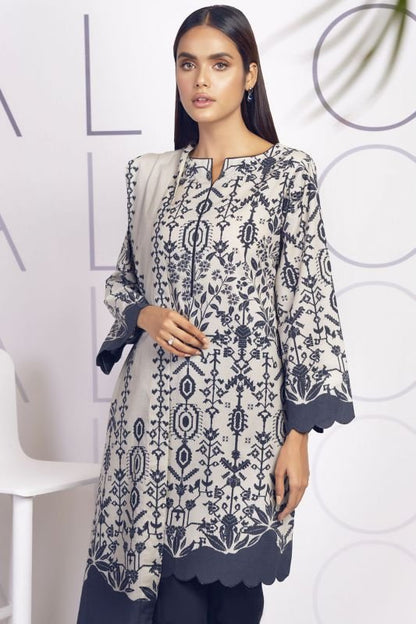 2 Pc Printed Viscose Suit