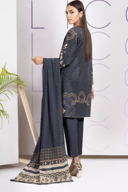 3 Pc Printed Cambric Suit